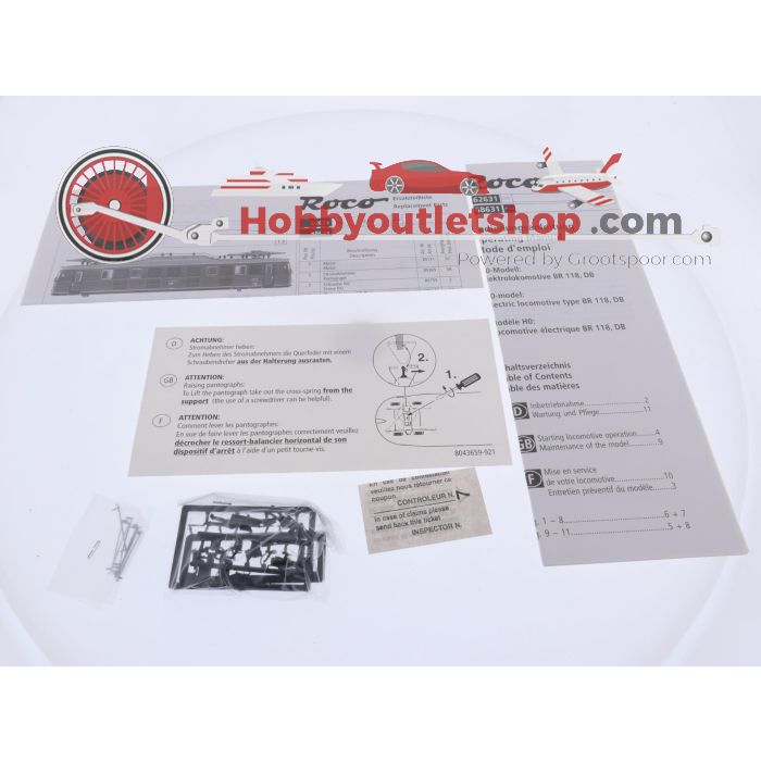 Schaal H0 Roco 62631 elektrische locomotief BR 118 van de DB #9652 - sku: 20260710102648 - Gebraucht - Sehr guter Zustand - Bild 7