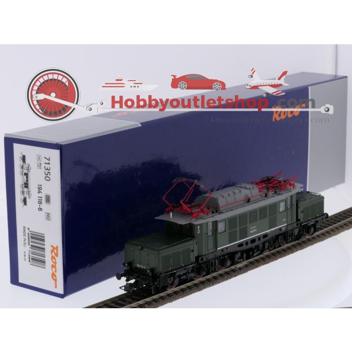 Schaal H0 Roco 71350 elektrische locomotief BR 194 'Duitse Krokodil' van de DB #9654 - sku: 20260710113255 - Gebraucht - Neuer Zustand - Bild 5