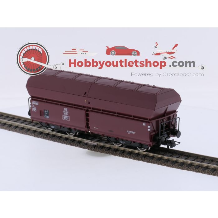 Schaal H0 Roco 67083 4-delige set zelflossende wagons met klapdeksels type Kkt 54 van de DB #9663 - sku: 20260714084811 - Gebraucht - Wie Neu - Bild 14