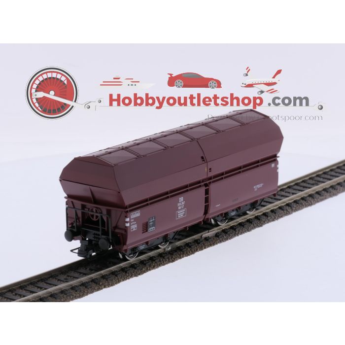 Schaal H0 Roco 67083 4-delige set zelflossende wagons met klapdeksels type Kkt 54 van de DB #9663 - sku: 20260714084811 - Gebraucht - Wie Neu - Bild 15
