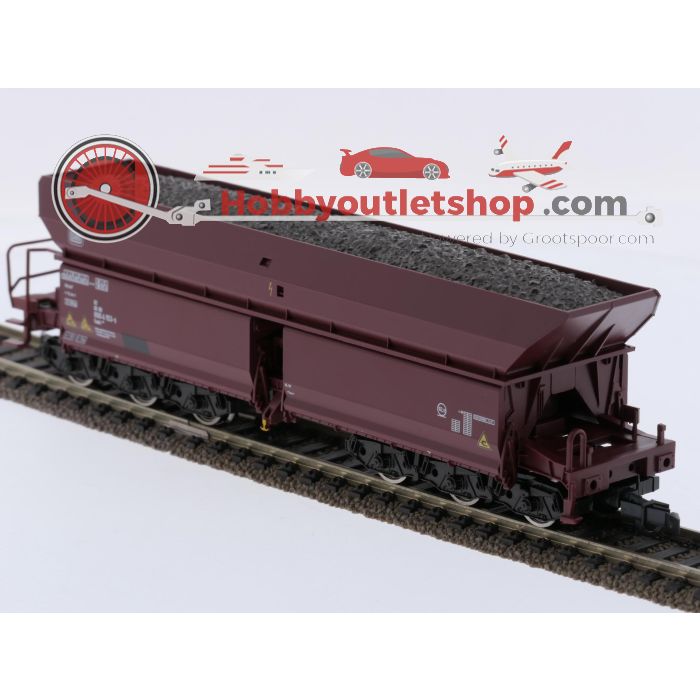 Schaal H0 Roco 76070 2-delige zelflossende wagons Faals 150 van de DB #9664 - sku: 20260714094939 - Gebraucht - Wie Neu - Bild 3