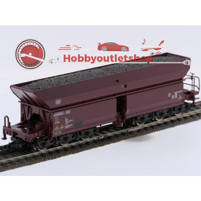 Schaal H0 Roco 76070 2-delige zelflossende wagons Faals 150 van de DB #9664 - sku: 20260714094939 - Gebraucht - Wie Neu - Bild 4