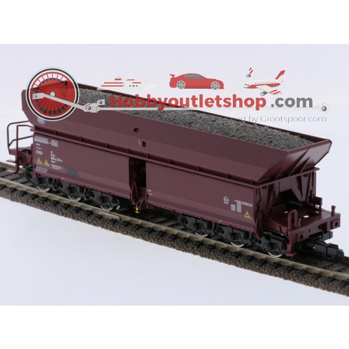 Schaal H0 Roco 76070 2-delige zelflossende wagons Faals 150 van de DB #9664 - sku: 20260714094939 - Gebraucht - Wie Neu - Bild 7