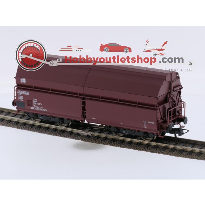 Schaal H0 Roco 66168 set zelflossende wagen met zwenkdak type Tal 963 van de DB #9665 - sku: 20260714104217 - Gebraucht - Wie Neu - Bild 5