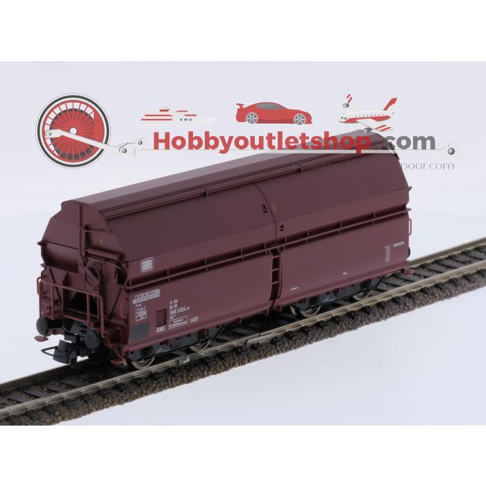 Schaal H0 Roco 66168 set zelflossende wagen met zwenkdak type Tal 963 van de DB #9665 - sku: 20260714104217 - Gebraucht - Wie Neu - Bild 6