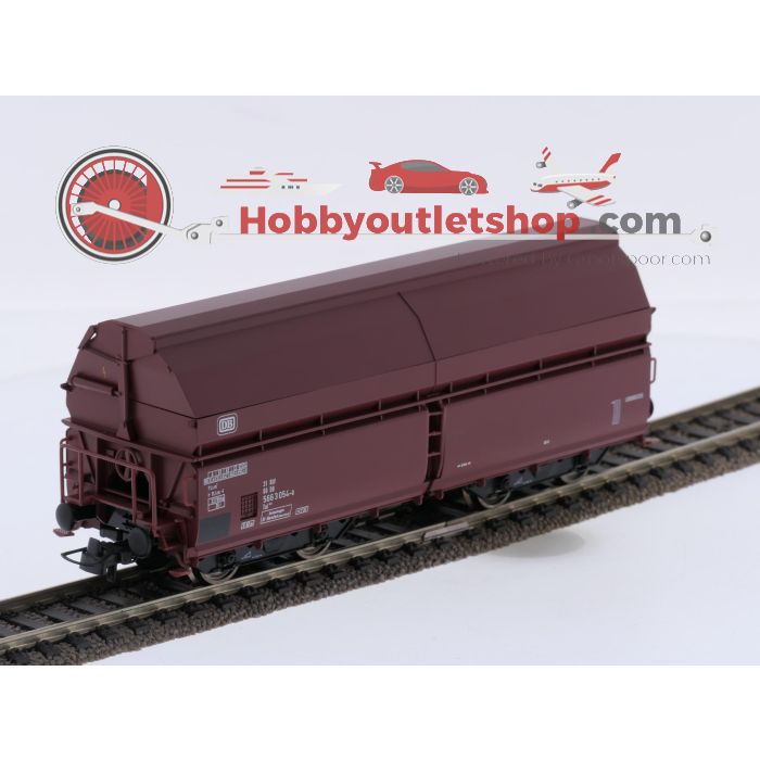 Schaal H0 Roco 66168 set zelflossende wagen met zwenkdak type Tal 963 van de DB #9665 - sku: 20260714104217 - Gebraucht - Wie Neu - Bild 8