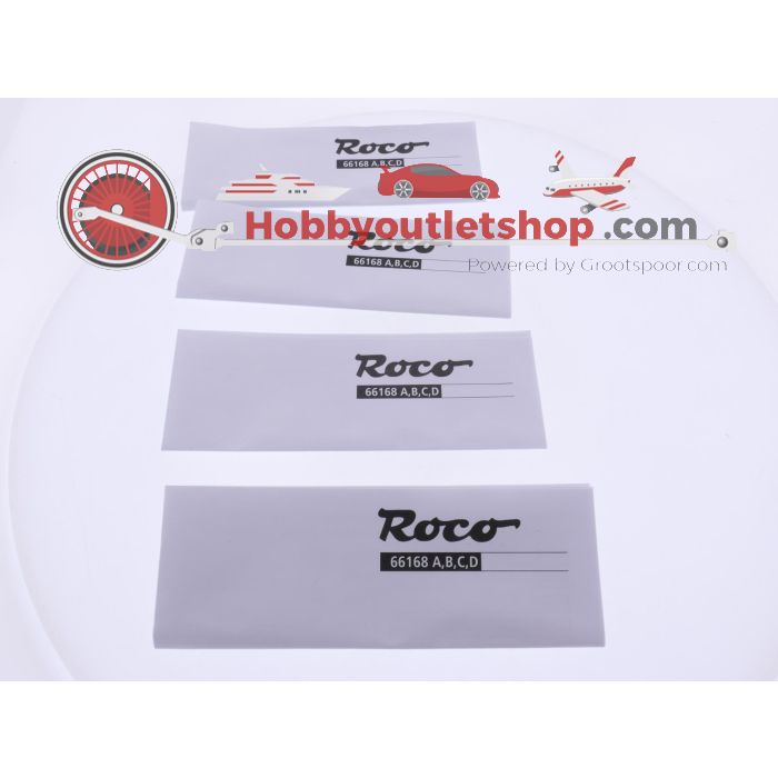 Schaal H0 Roco 66168 set zelflossende wagen met zwenkdak type Tal 963 van de DB #9665 - sku: 20260714104217 - Gebraucht - Wie Neu - Bild 20