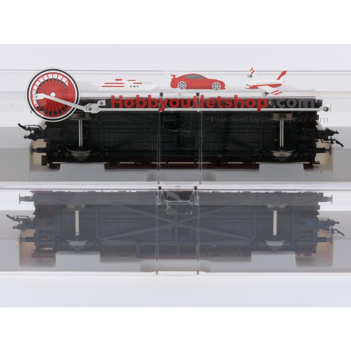 Schaal H0 Fleischmann 5223 K, 5223 K, 5230 en 5257 platte wagens set 4-delig van de DB #6972 - sku: 20260715011853 - Nieuw - Afbeelding 5