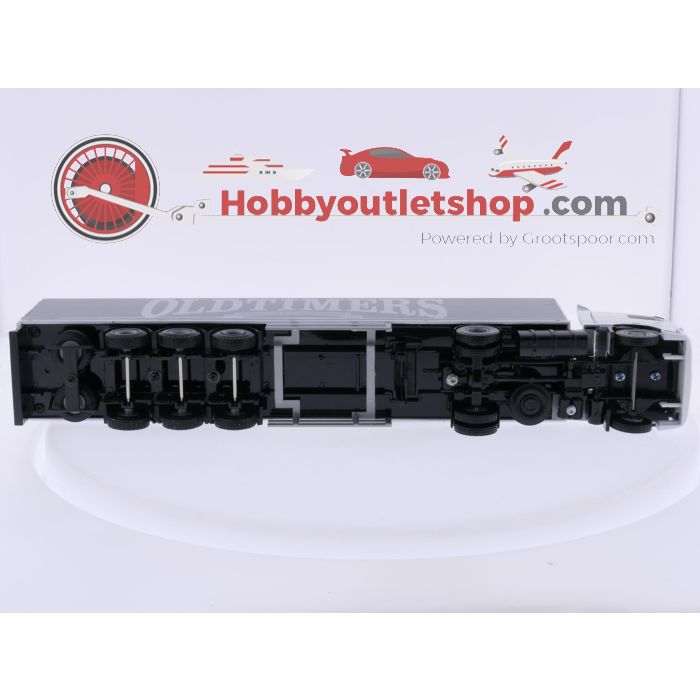 Schaal 1:50 Lion Toys Volvo FH12 460 met Oldtimers drop trailer #9677 - sku: 20260715044229 - Gebruikt - Zeer goede staat - Afbeelding 4