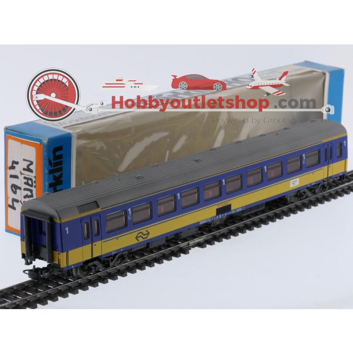 Schaal H0 Märklin 4164 en 4165 set van 2 ICR personen rijtuigen 1e en 2e kl. van de NS #6986 - sku: 20260716013425 - Gebruikt - Goede staat - Afbeelding 6