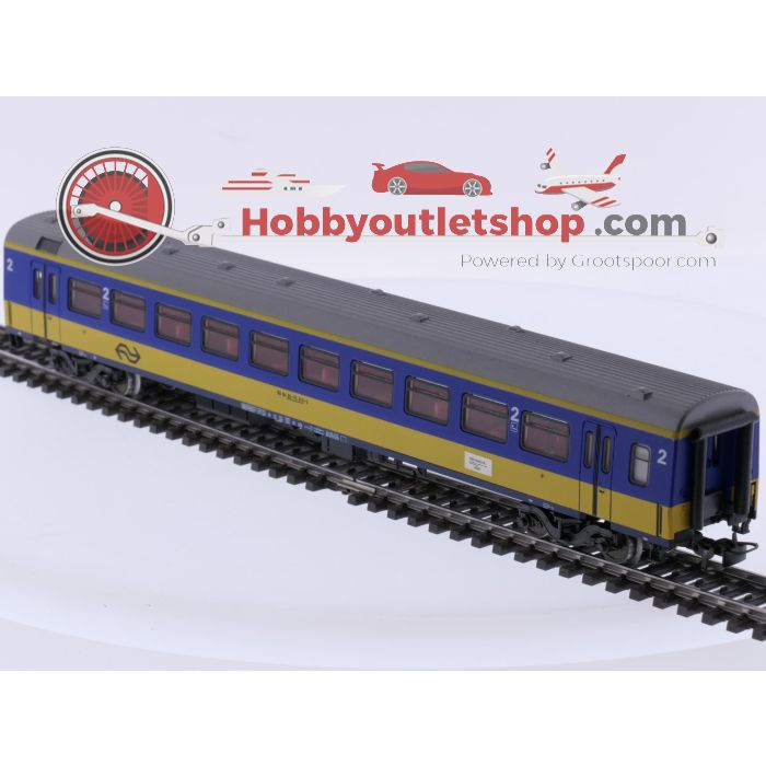 Schaal H0 Märklin 4164 en 4165 set van 2 ICR personen rijtuigen 1e en 2e kl. van de NS #6986 - sku: 20260716013425 - Gebruikt - Goede staat - Afbeelding 10