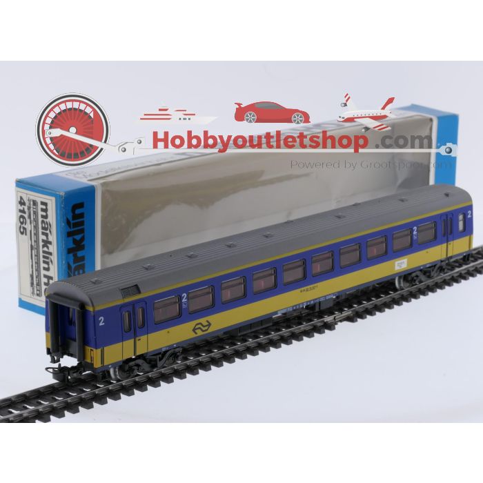 Schaal H0 Märklin 4164 en 4165 set van 2 ICR personen rijtuigen 1e en 2e kl. van de NS #6986 - sku: 20260716013425 - Gebruikt - Goede staat - Afbeelding 11