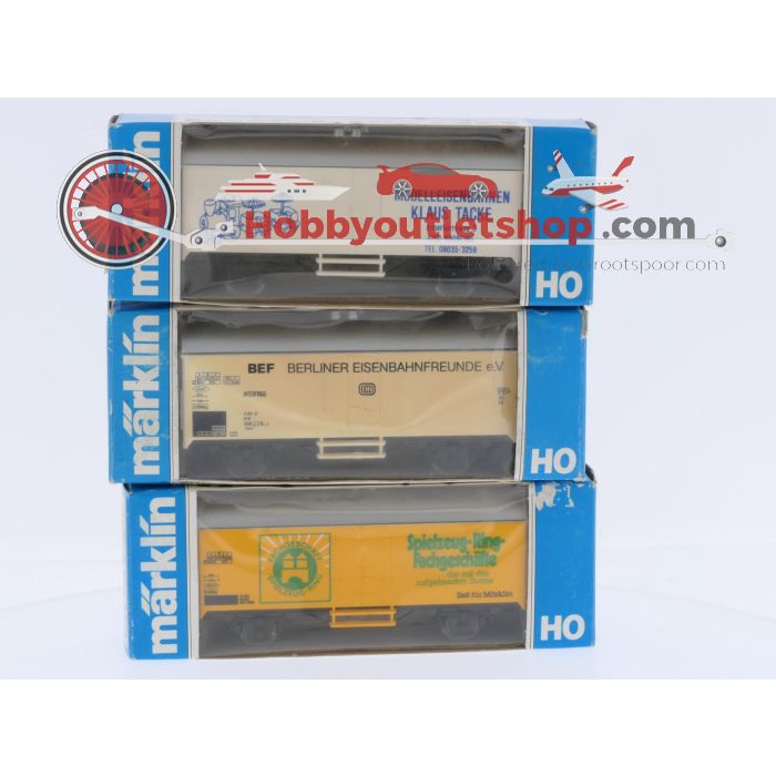 Schaal H0 Märklin 4415 set van 3 koelwagens met speciale opdruk van de DB #9695 - sku: 20260717115923 - Gebraucht - Guter Zustand - Bild 11