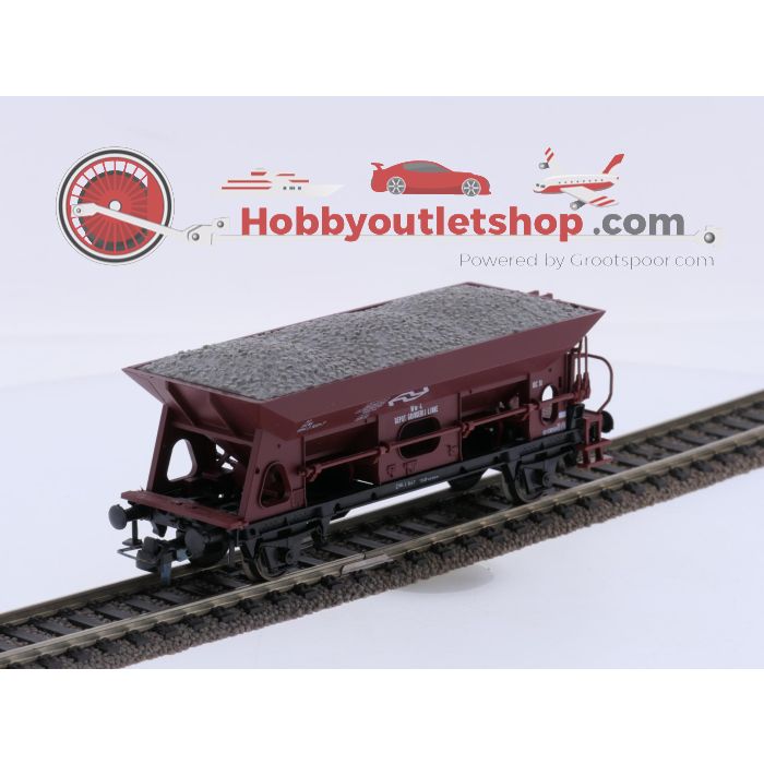 Schaal H0 Roco 44038 wagonset 3-delig grindwagen van de NS #9701 - sku: 20260722020901 - Gebruikt - Nieuwstaat - Afbeelding 7