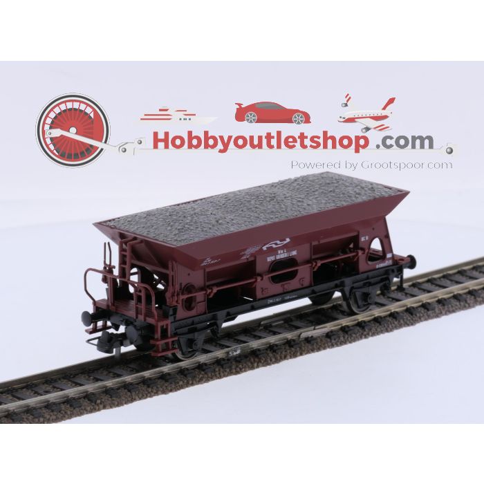 Schaal H0 Roco 44038 wagonset 3-delig grindwagen van de NS #9701 - sku: 20260722020901 - Gebruikt - Nieuwstaat - Afbeelding 8