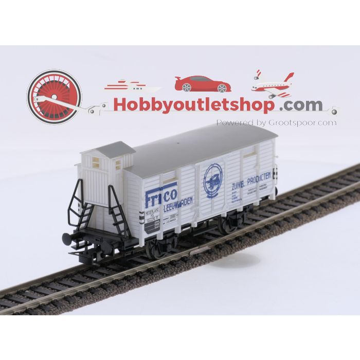 Schaal H0 Liliput 20740, 21614 en 2x 21640 set van 4 goederenwagens tijdperk III van de NS #9703 - sku: 20260722044803 - Used - Very good condition - Photo 3