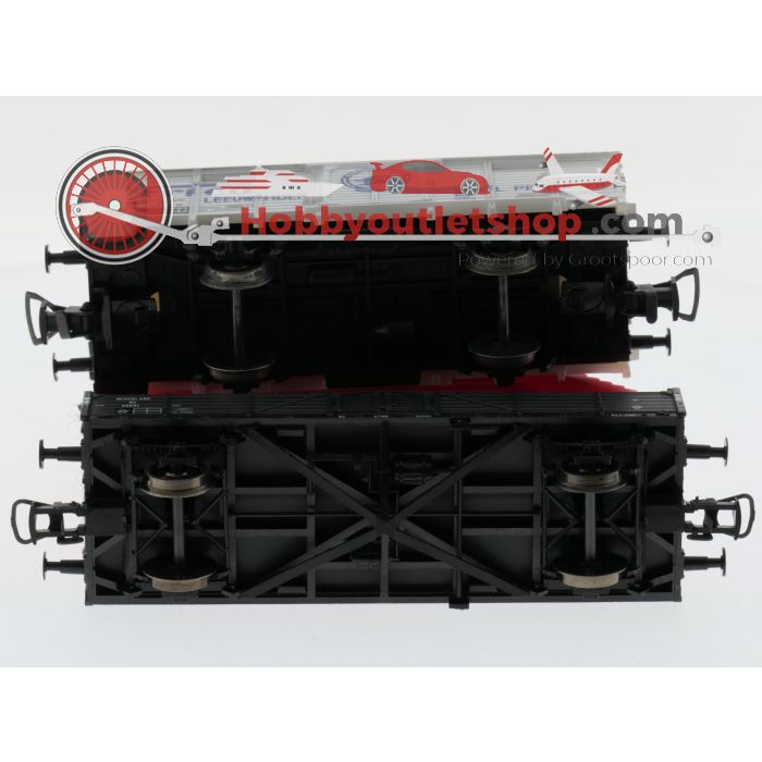 Schaal H0 Liliput 20740, 21614 en 2x 21640 set van 4 goederenwagens tijdperk III van de NS #9703 - sku: 20260722044803 - Used - Very good condition - Photo 6