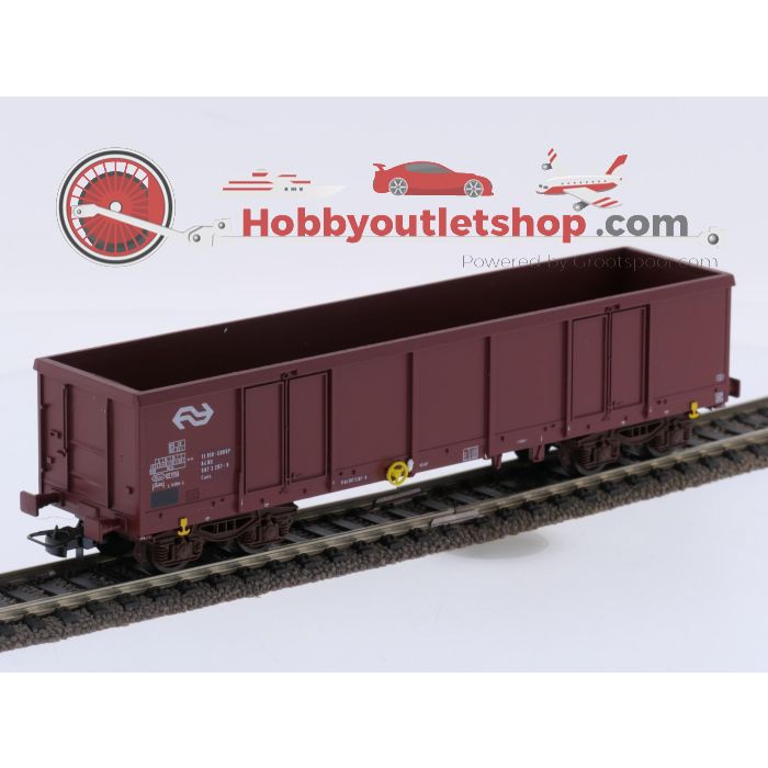 Schaal H0 Liliput 24440, 25340 met Lima 303211 en 8402 (Euro scale 5001) goederenwagens tijdperk IV-V van de NS #9704 - sku: 20260723121300 - Used - Very good condition - Photo 3