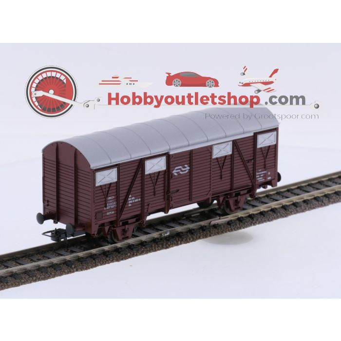 Schaal H0 Liliput 24440, 25340 met Lima 303211 en 8402 (Euro scale 5001) goederenwagens tijdperk IV-V van de NS #9704 - sku: 20260723121300 - Used - Very good condition - Photo 5