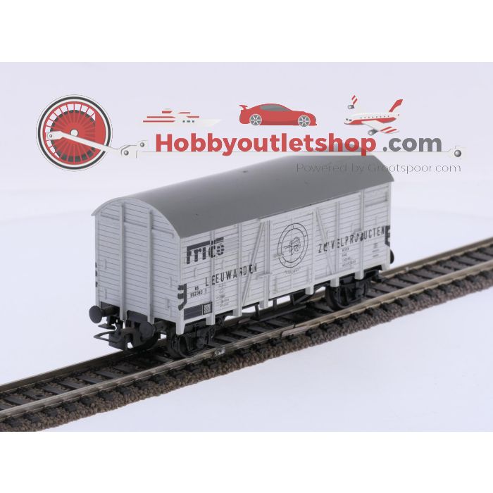 Schaal H0 Liliput 24440, 25340 met Lima 303211 en 8402 (Euro scale 5001) goederenwagens tijdperk IV-V van de NS #9704 - sku: 20260723121300 - Used - Very good condition - Photo 11