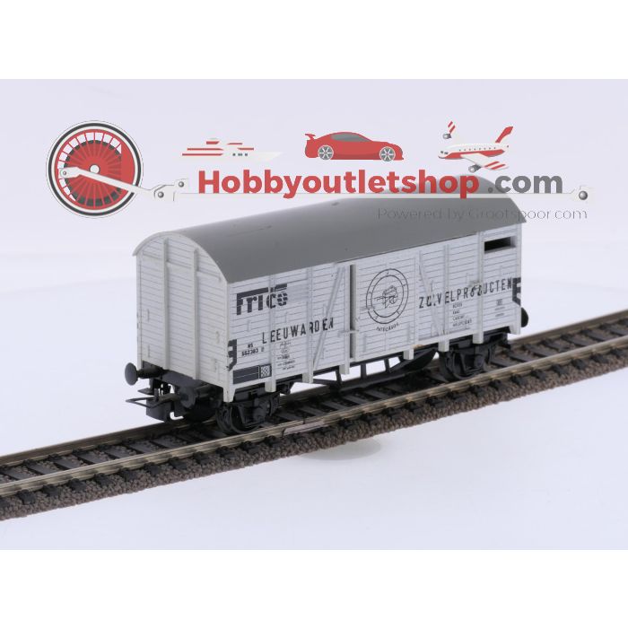 Schaal H0 Liliput 24440, 25340 met Lima 303211 en 8402 (Euro scale 5001) goederenwagens tijdperk IV-V van de NS #9704 - sku: 20260723121300 - Used - Very good condition - Photo 12