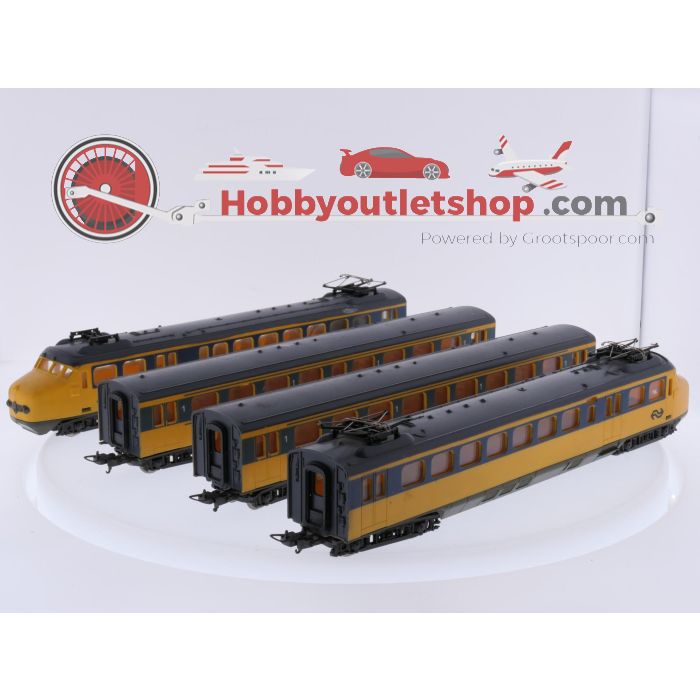 Schaal H0 Lima 149709 4-delige elektrisch treinstel Mat '54 "Hondekop" van de NS #9706 - sku: 20260723022020 - Gebruikt - Goede staat - Afbeelding 2