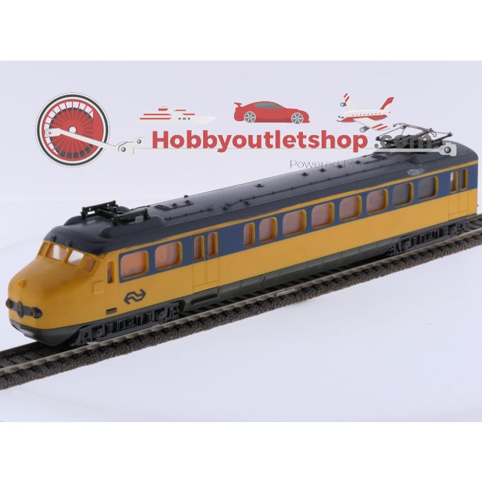 Schaal H0 Lima 149709 4-delige elektrisch treinstel Mat '54 "Hondekop" van de NS #9706 - sku: 20260723022020 - Gebruikt - Goede staat - Afbeelding 3