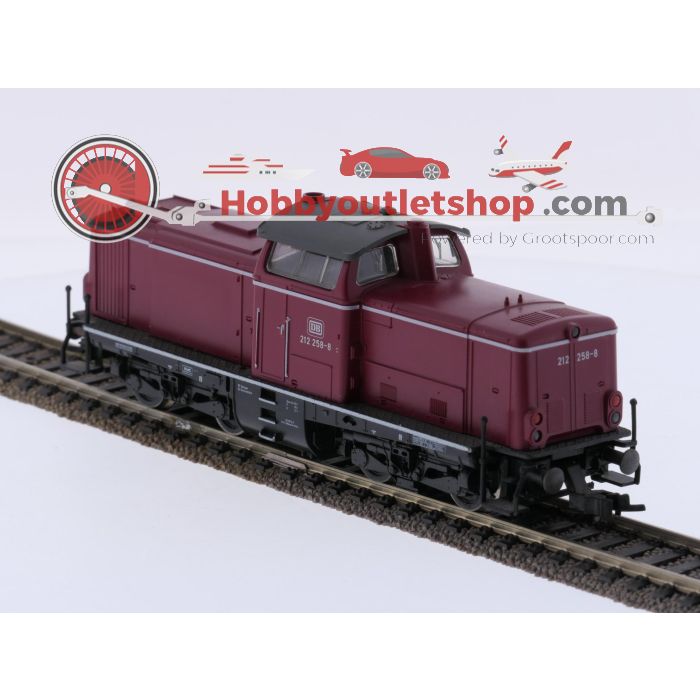 Schaal H0 Fleischmann 4230 diesel locomotief BR 212 van de DB. Digitaal #9707 - sku: 20260723053155 - Gebraucht - Guter Zustand - Bild 2