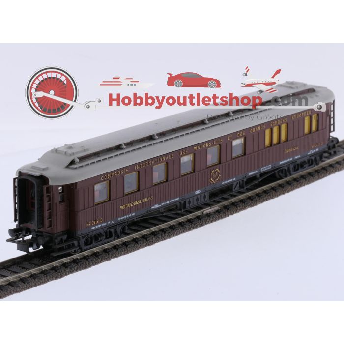 Schaal H0 Liliput 26000 en 2x 26500 set van 3 personenrijtuigen van de CIWL #9714 - sku: 20260724024144 - Gebraucht - Guter Zustand - Bild 3