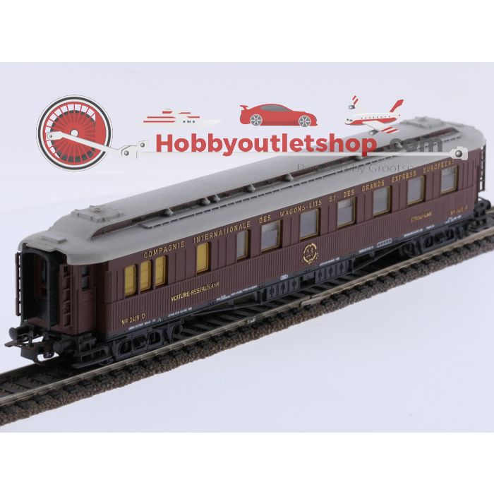 Schaal H0 Liliput 26000 en 2x 26500 set van 3 personenrijtuigen van de CIWL #9714 - sku: 20260724024144 - Gebraucht - Guter Zustand - Bild 4