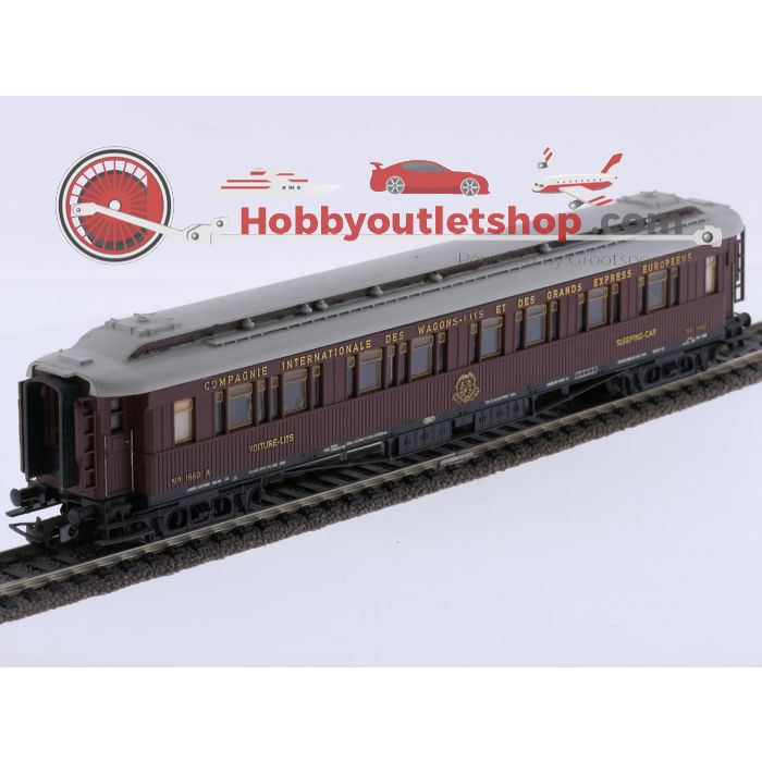 Schaal H0 Liliput 26000 en 2x 26500 set van 3 personenrijtuigen van de CIWL #9714 - sku: 20260724024144 - Gebraucht - Guter Zustand - Bild 7