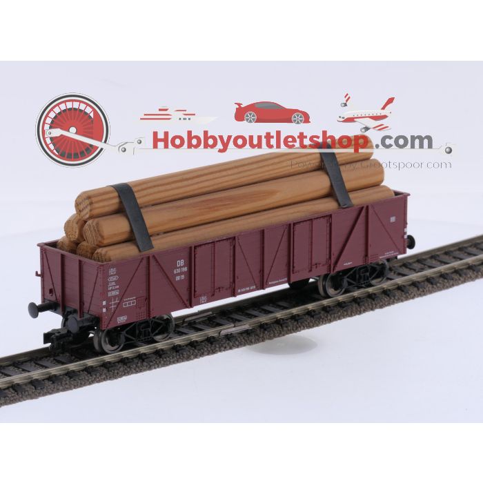 Schaal H0 Fleischmann set goederen wagens met houd als lading van de DB #9718 - sku: 20260724051623 - Used - Good condition - Photo 5