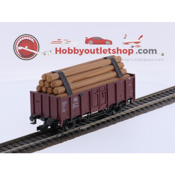 Schaal H0 Fleischmann set goederen wagens met houd als lading van de DB #9718 - sku: 20260724051623 - Used - Good condition - Photo 8