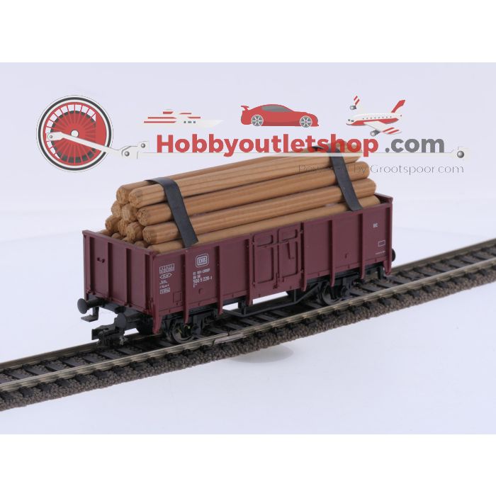 Schaal H0 Fleischmann set goederen wagens met houd als lading van de DB #9718 - sku: 20260724051623 - Used - Good condition - Photo 9