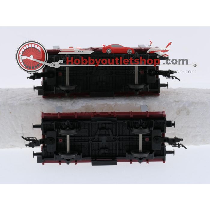 Schaal H0 Fleischmann set goederen wagens met houd als lading van de DB #9718 - sku: 20260724051623 - Used - Good condition - Photo 13