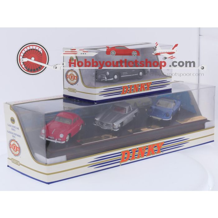 Schaal 1:43 Matchbox NEW OLD STOCK DY-12B en DY902 set 1958 Porsche 356, 1955 Mercedes-Benz 300SL 'Gullwing' (2x) en 1973 Ferrari Dino #9722 - sku: 20260729040346 - Neu - Bild 6