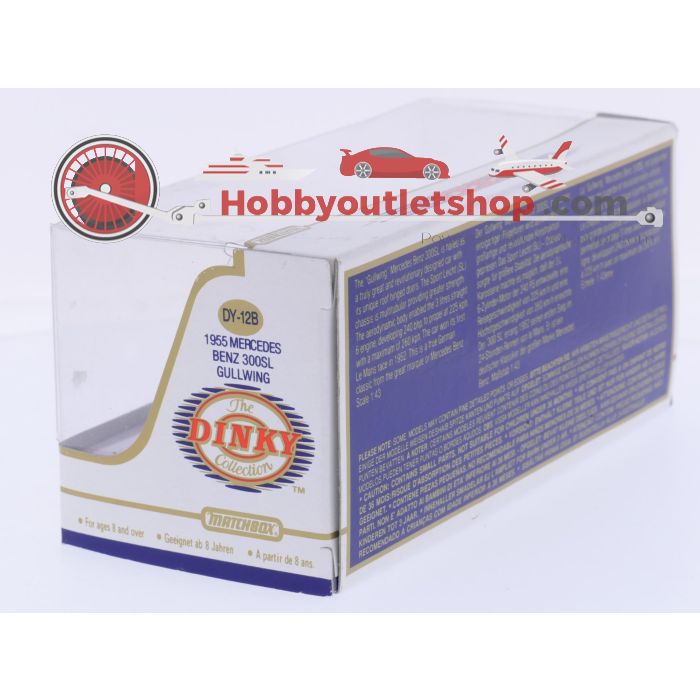 Schaal 1:43 Matchbox NEW OLD STOCK DY-12B en DY902 set 1958 Porsche 356, 1955 Mercedes-Benz 300SL 'Gullwing' (2x) en 1973 Ferrari Dino #9722 - sku: 20260729040346 - Neu - Bild 4