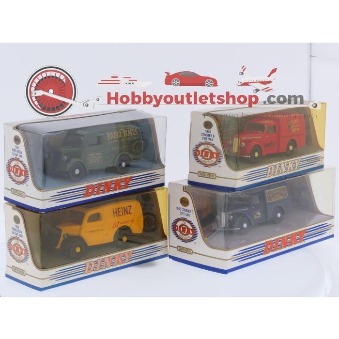 Schaal 1:43 Matchbox NEW OLD STOCK DY-4 (2x), DY8 en DY8-B set van 4 Britse voertuigen #9725 - sku: 20260730083905 - Neu - Bild 2