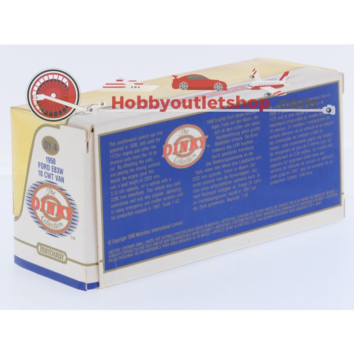 Schaal 1:43 Matchbox NEW OLD STOCK DY-4 (2x), DY8 en DY8-B set van 4 Britse voertuigen #9725 - sku: 20260730083905 - Neu - Bild 9