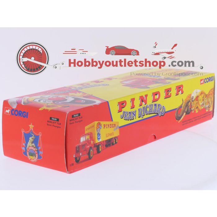 Schaal 1:50 Corgi NEW OLD STOCK 70101 Berliet TLR Semi fourgon #9873 - sku: 20260818122249 - Nieuw - Afbeelding 2