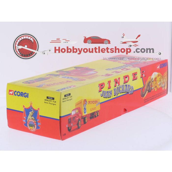Schaal 1:50 Corgi NEW OLD STOCK 70101 Berliet TLR Semi fourgon #9873 - sku: 20260818122249 - Nieuw - Afbeelding 3