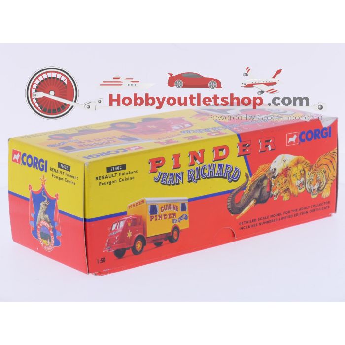 Schaal 1:50 Corgi NEW OLD STOCK 70402 Renault Fainéant Keukenbus #9877 - sku: 20260818020952 - Nieuw - Afbeelding 3