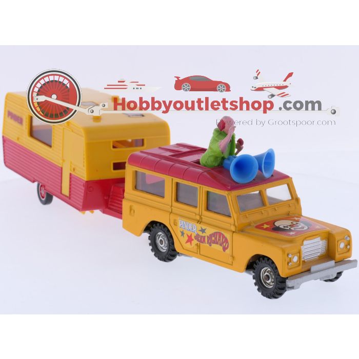 Schaal 1:43 Corgi en Solido Land Rover 109 WB met caravan #9882 - sku: 20260818044223 - Gebraucht - Guter Zustand - Bild 4