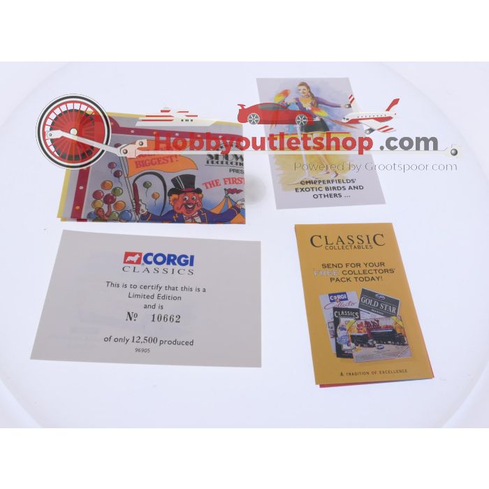 Schaal 1:50 Corgi NEW OLD STOCK 96905 Advance booking vehicle Chipperfields circus #10063 - sku: 20260901044508 - Nieuw - Afbeelding 6