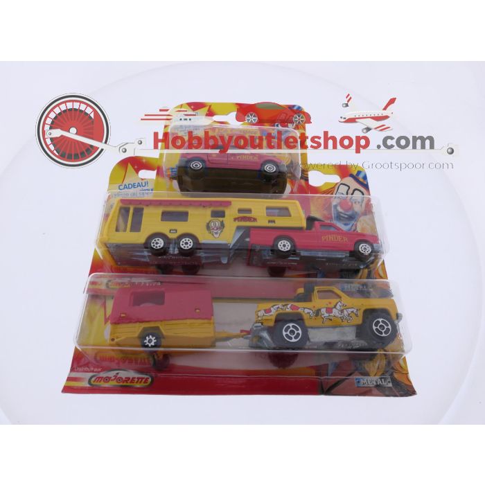Schaal 1:57/1:60/1:62/1:87 Majorette NEW OLD STOCK circus Pinder voertuigen #10064 - sku: 20260902085443 - New - Photo 6