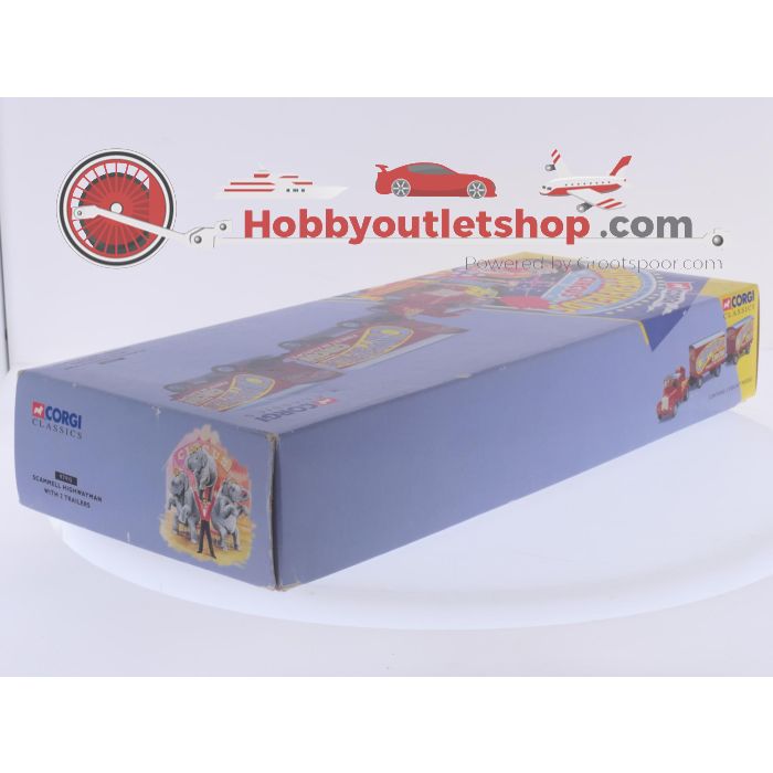Schaal 1:50 Corgi 97915 NEW OLD STOCK Schammell Highway met 2 trailers Circus Chipperfields #10066 - sku: 20260903113419 - Neu - Bild 3
