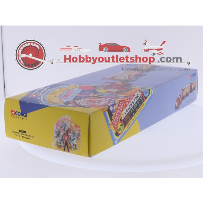 Schaal 1:50 Corgi 97915 NEW OLD STOCK Schammell Highway met 2 trailers Circus Chipperfields #10066 - sku: 20260903113419 - Neu - Bild 4