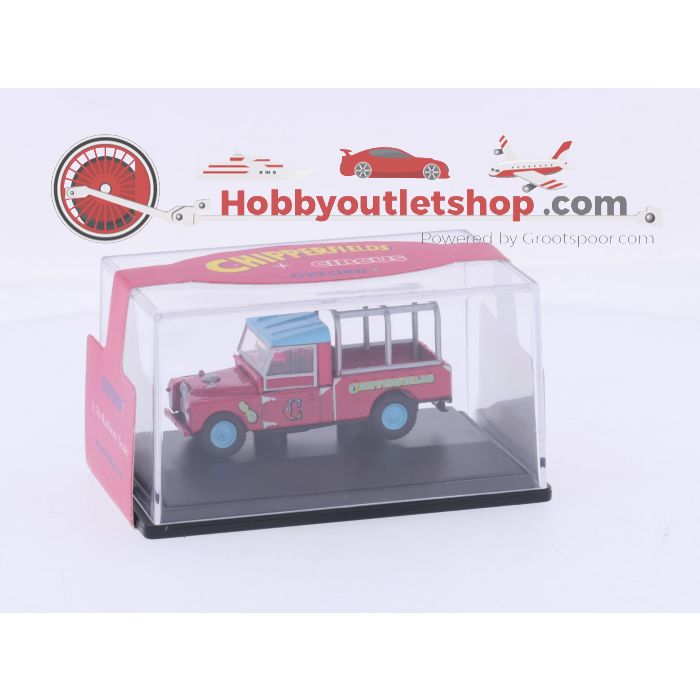 Schaal 1:76 Oxford CH024, CH025, CH028 en CH029 NEW OLD STOCK set van 5 Land Rovers circus Chipperfields #10067 - sku: 20260903114042 - Nieuw - Afbeelding 7