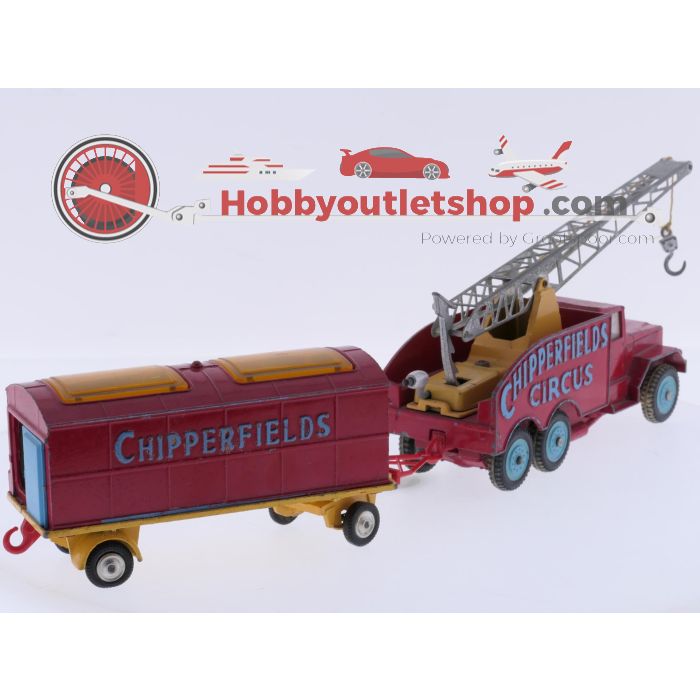 Schaal 1:50 Corgi Major Toys 1121 en 1123 grote kraan met dierenkooi Circus Chipperfields #10068 - sku: 20260903114855 - Gebruikt - Goede staat - Afbeelding 2