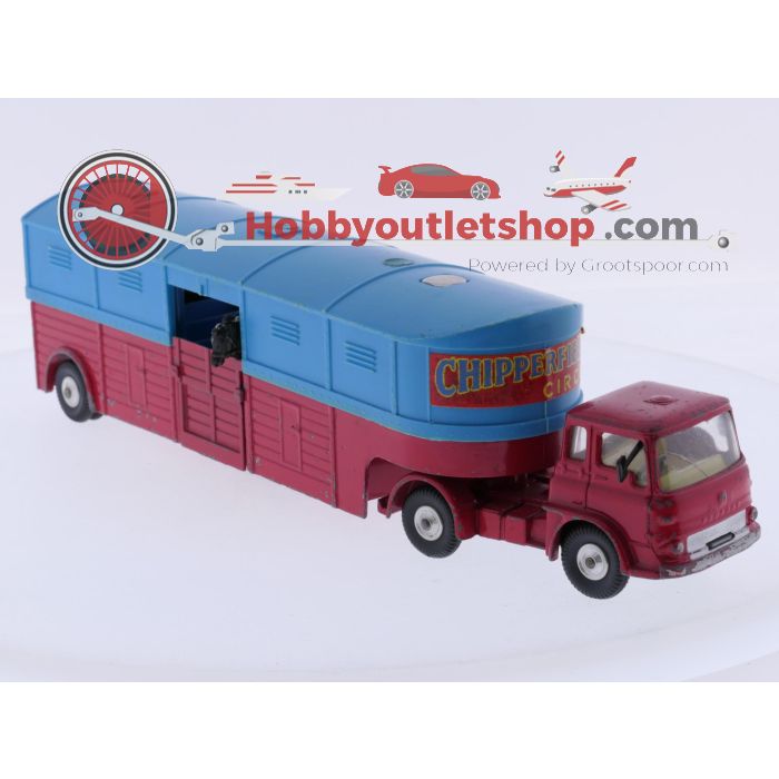 Schaal 1:50 Corgi Major Toys 1130 trekker met paardentrailer en paard Circus Chipperfields #10070 - sku: 20260903115801 - Gebraucht - Guter Zustand - Bild 4